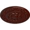 Ekena Millwork Sydney Ceiling Medallion (Fits Canopies up to 5 3/4"), Hnd-Painted Brushed Mahogany, 27 3/4"OD x 2"P CM27SYBMF - alternate 4